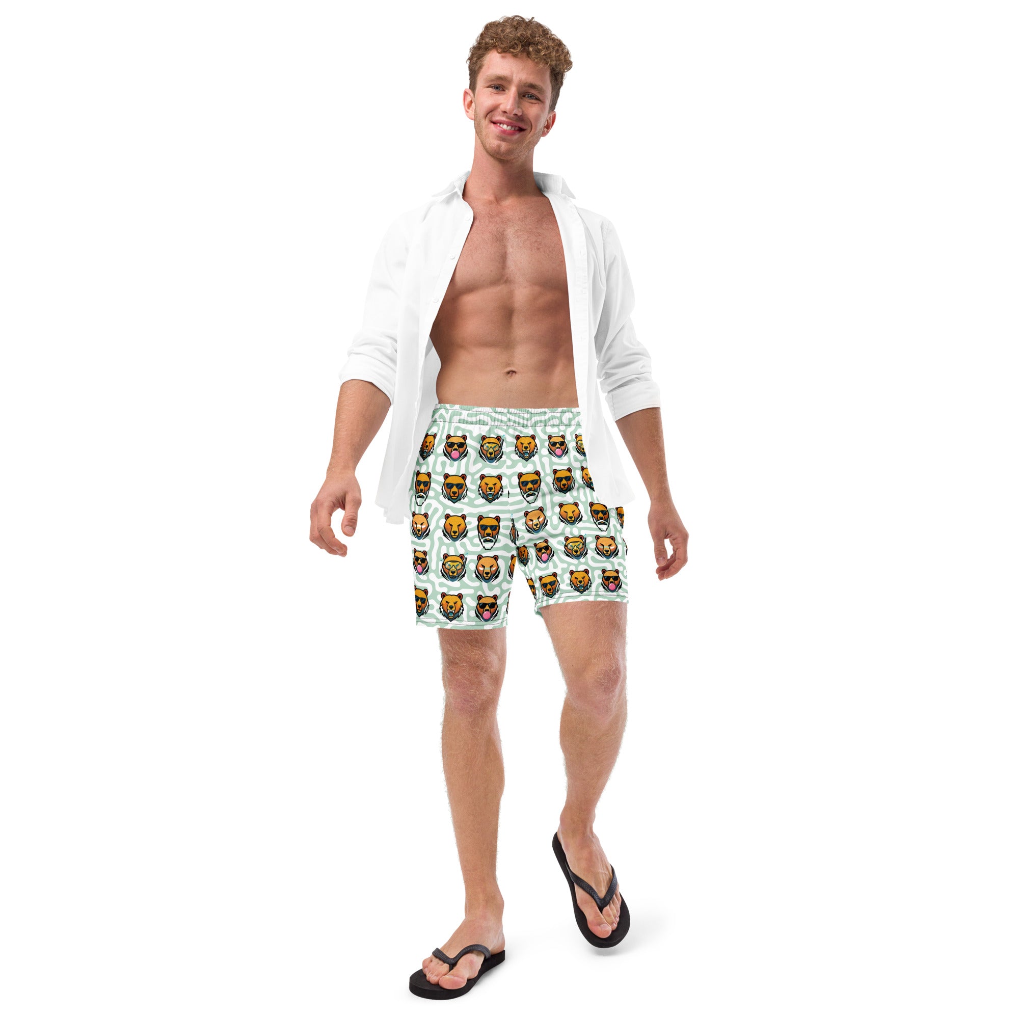 FOUNDATION Open Season Recycled Swim Trunks
