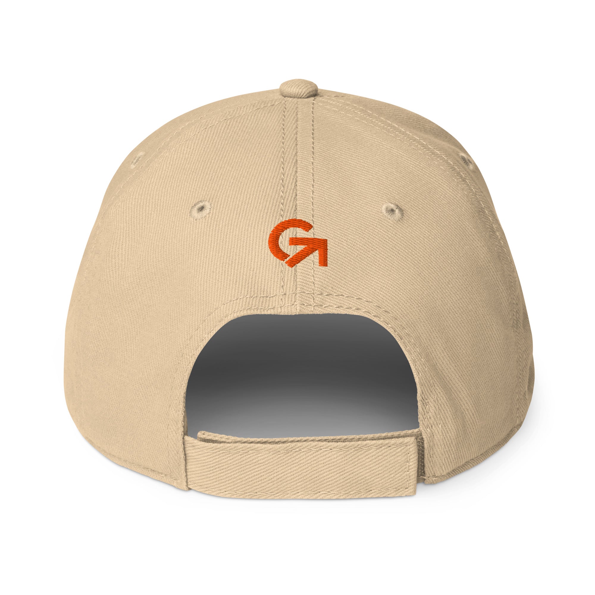 FOUNDATION Open Season Toke Cap, Khaki, back view with GreyMantle logo