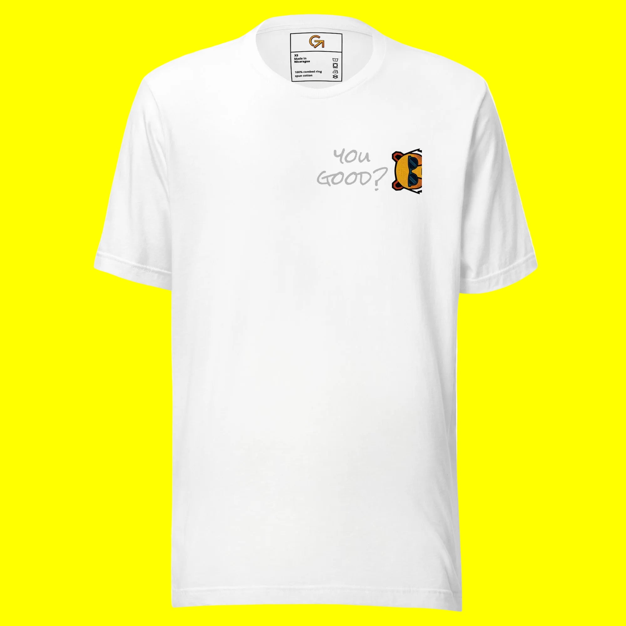 FOUNDATION Open Season T-Shirt, White, front view